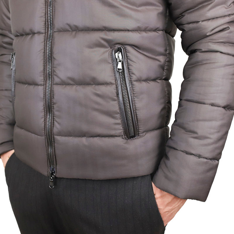 Piumino in pelle 75LTXNM