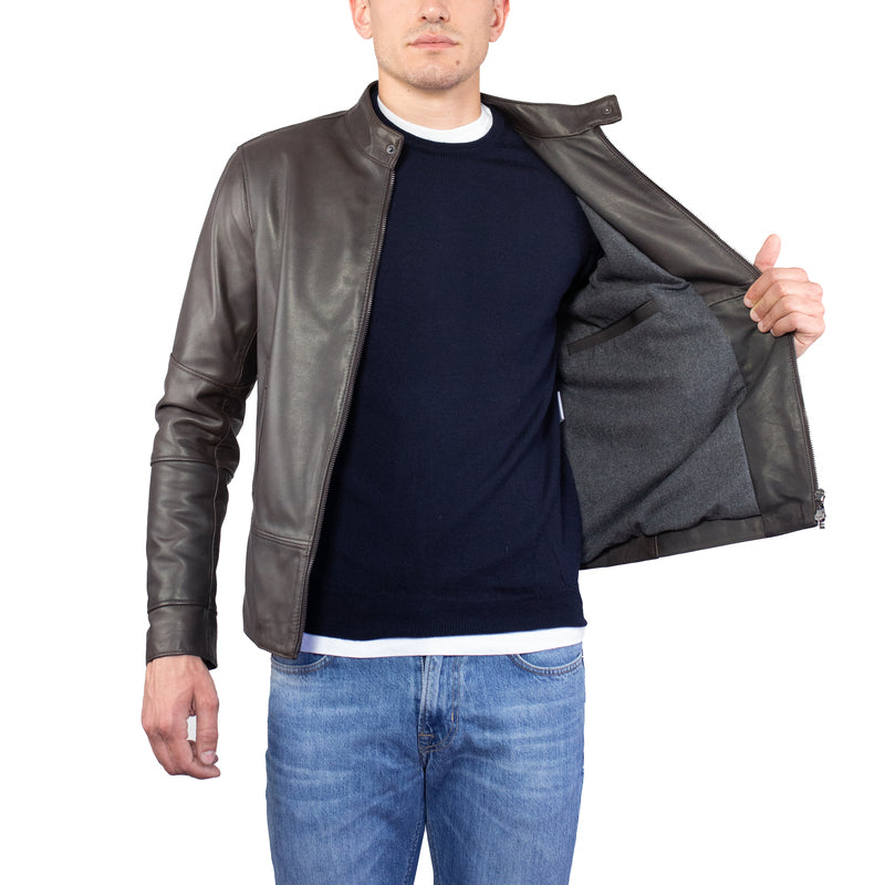 Veste en cuir 76TAMBR
