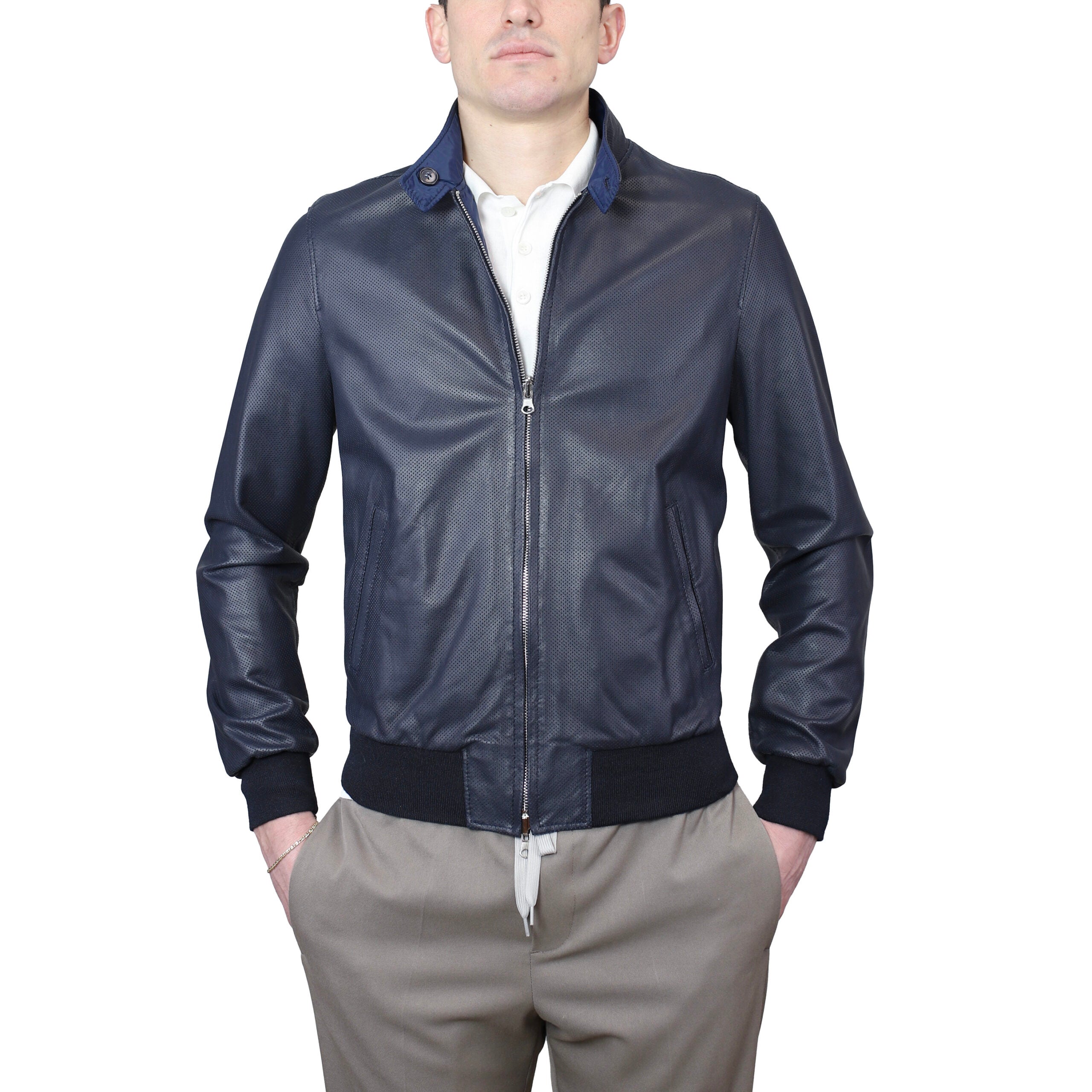 Bomber in pelle 77RPFBB