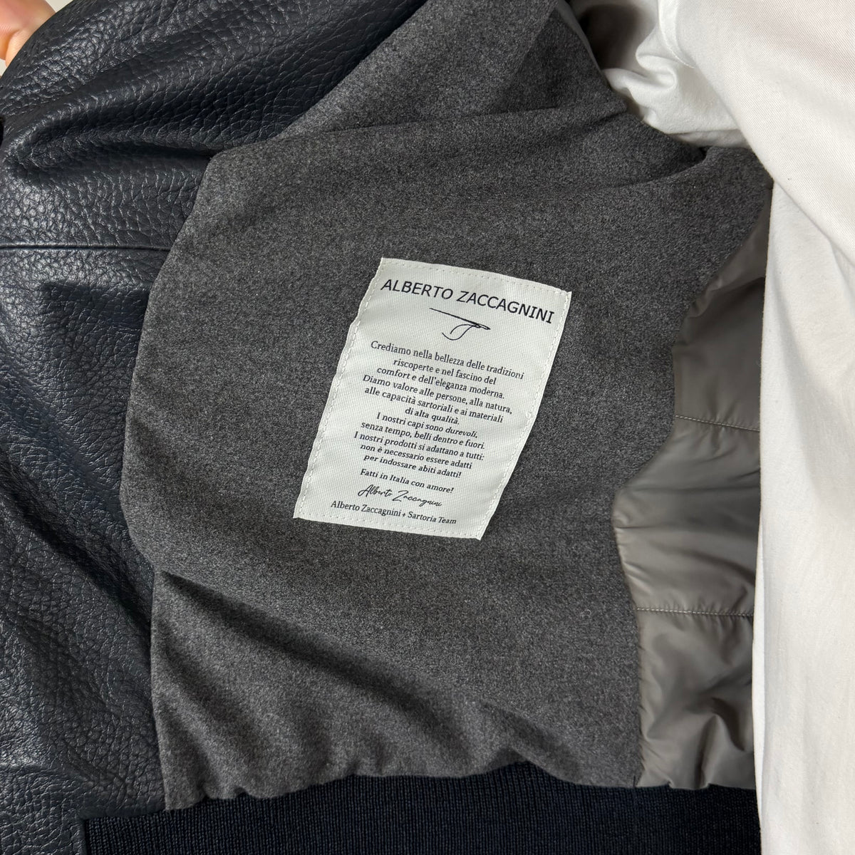 Bomber in pelle 98LTOGM