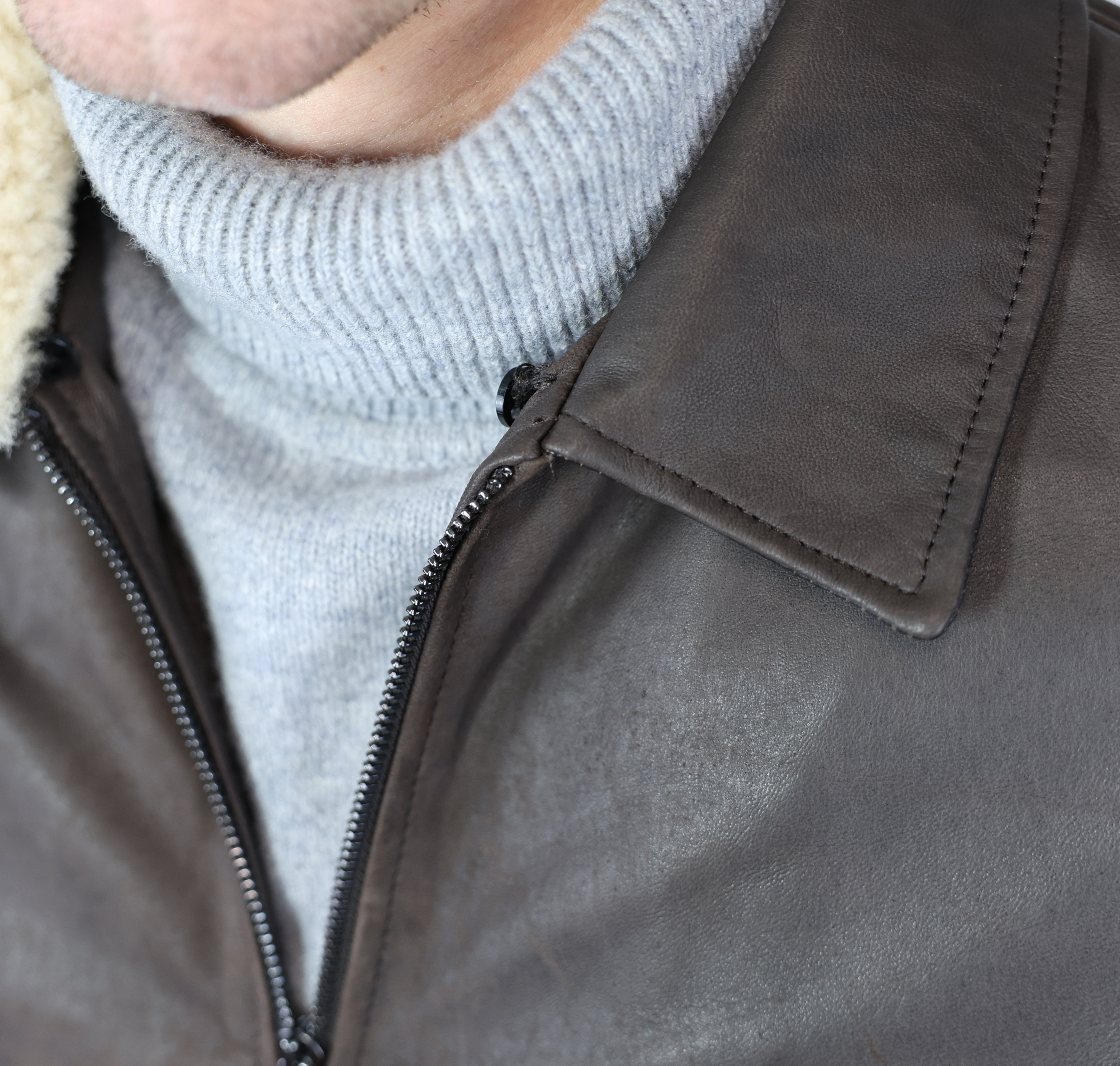 Giacca in pelle 91LVIBR