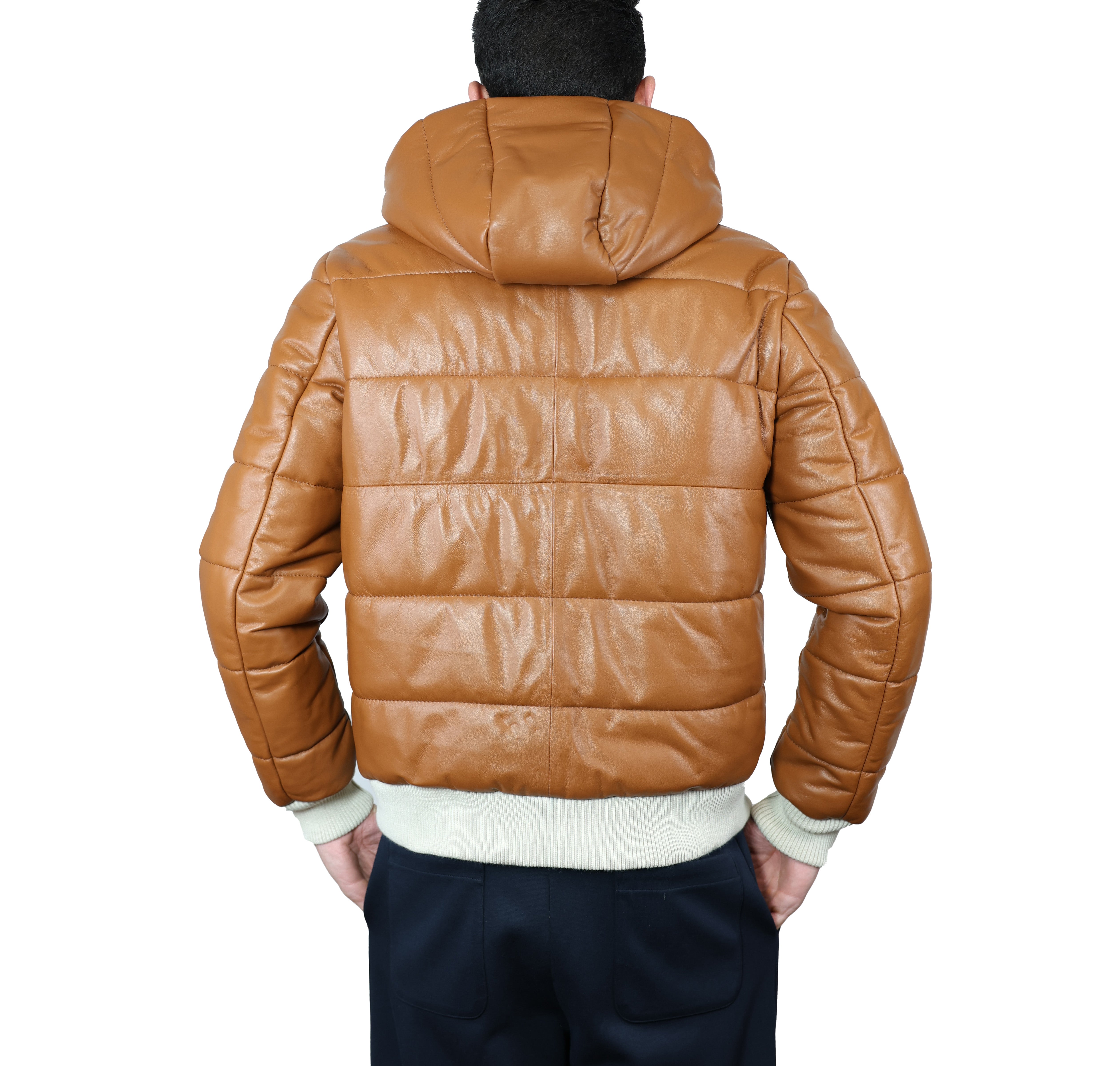 Piumino in pelle 89LCANC