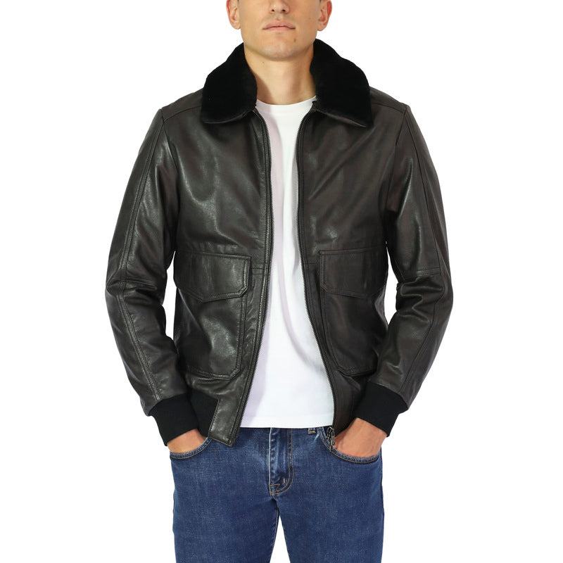 Veste en cuir 86LMANE