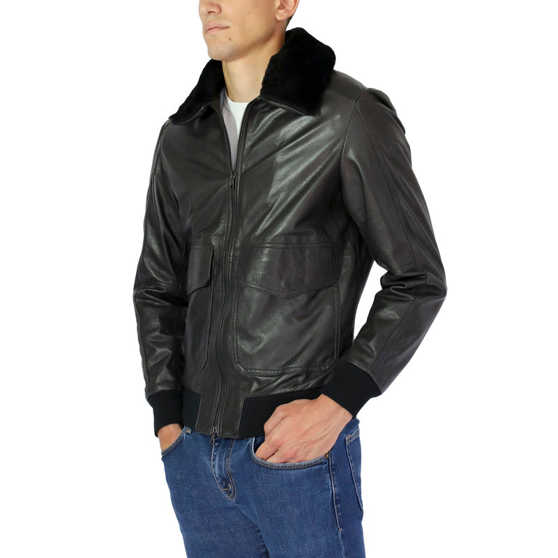 Veste en cuir 86LMANE