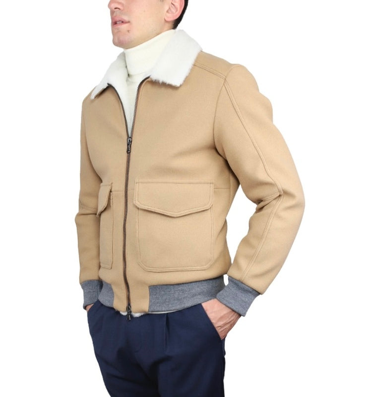 Leather bomber 86LTXSH
