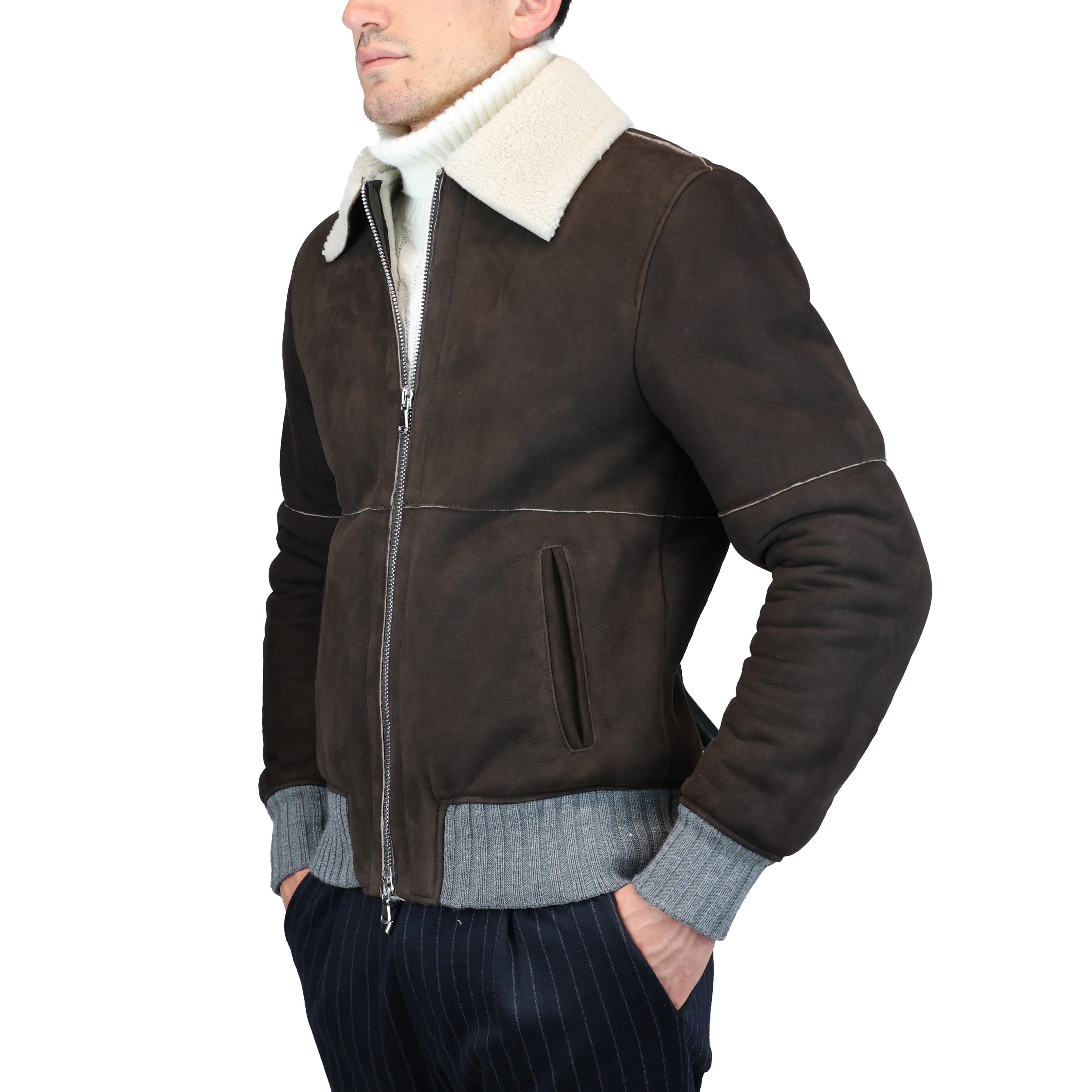 Leather bomber 89CCSHM