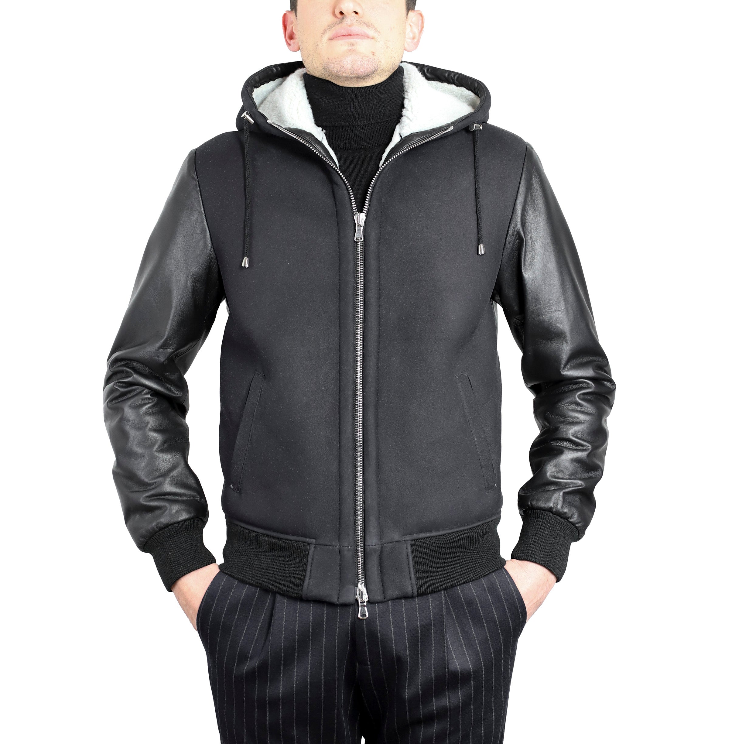 Bomber in pelle 89CNSHN