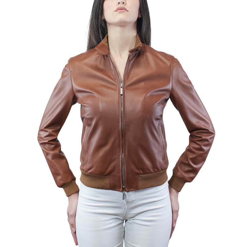 Bomber in pelle 89DNACU