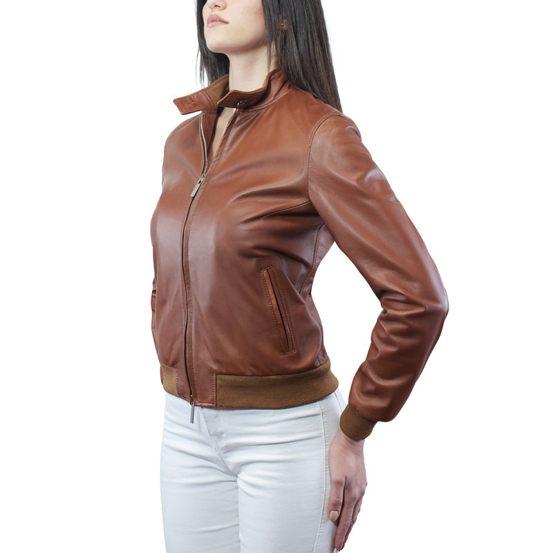 Bomber in pelle 89DNACU