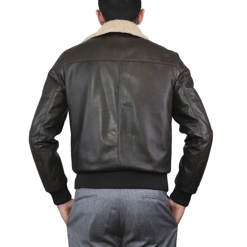 89ECOBR chaqueta de cuero