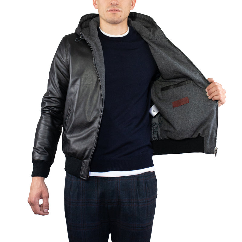 Chaqueta de cuero 89LCNAN