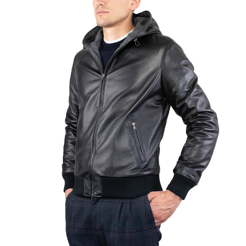 Chaqueta de cuero 89LCNAN