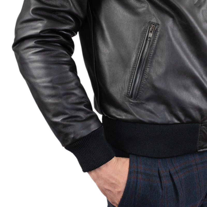 Chaqueta de cuero 89LCNAN