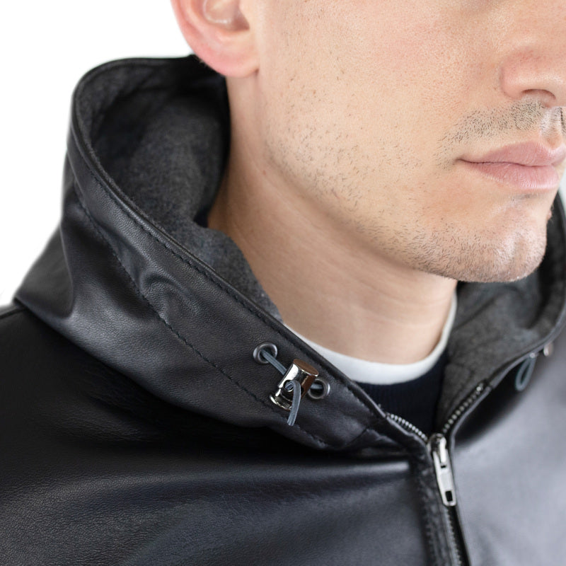 Chaqueta de cuero 89LCNAN