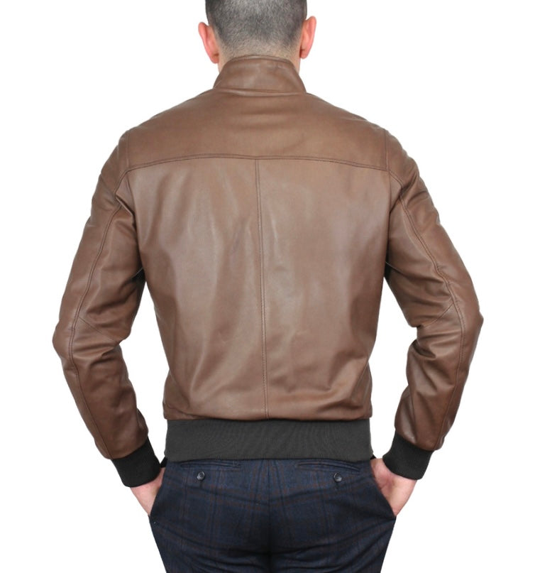 Leather bomber 89LNACI