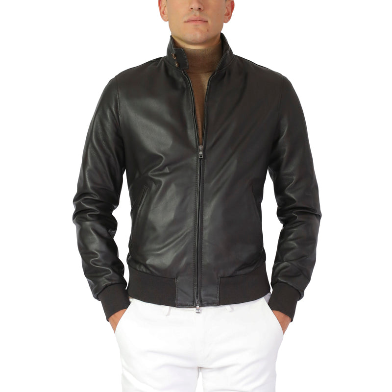 89LNAMO chaqueta de cuero