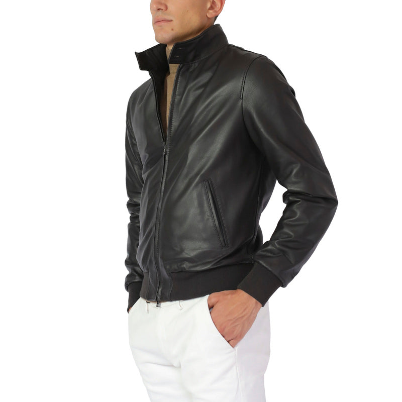 89LNAMO chaqueta de cuero