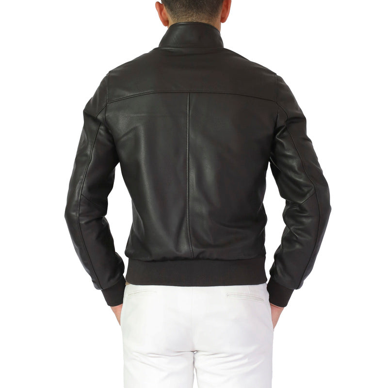 89LNAMO chaqueta de cuero