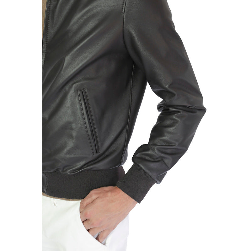 89LNAMO chaqueta de cuero