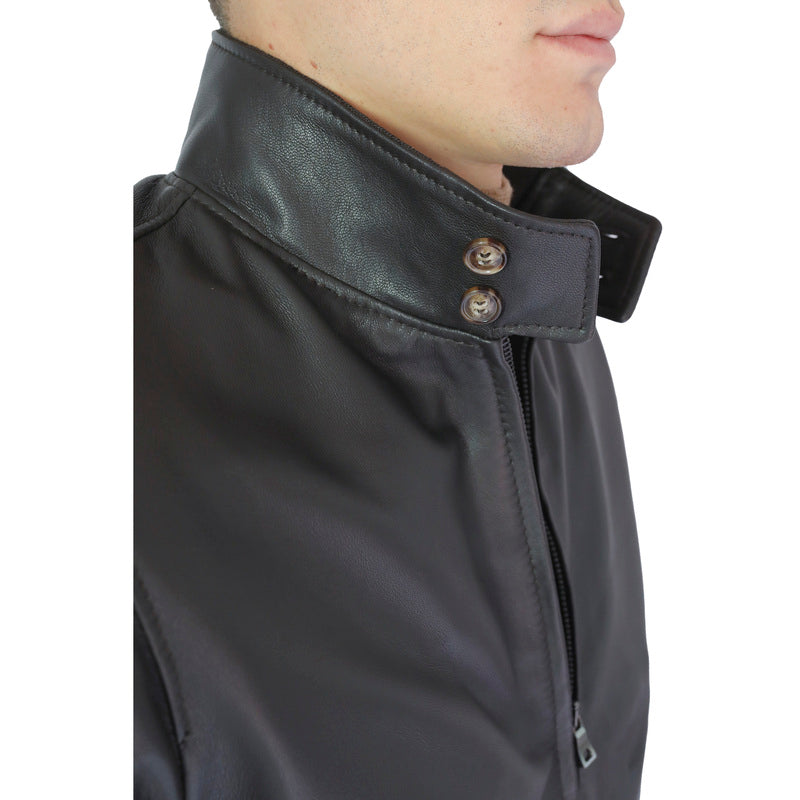 89LNAMO chaqueta de cuero