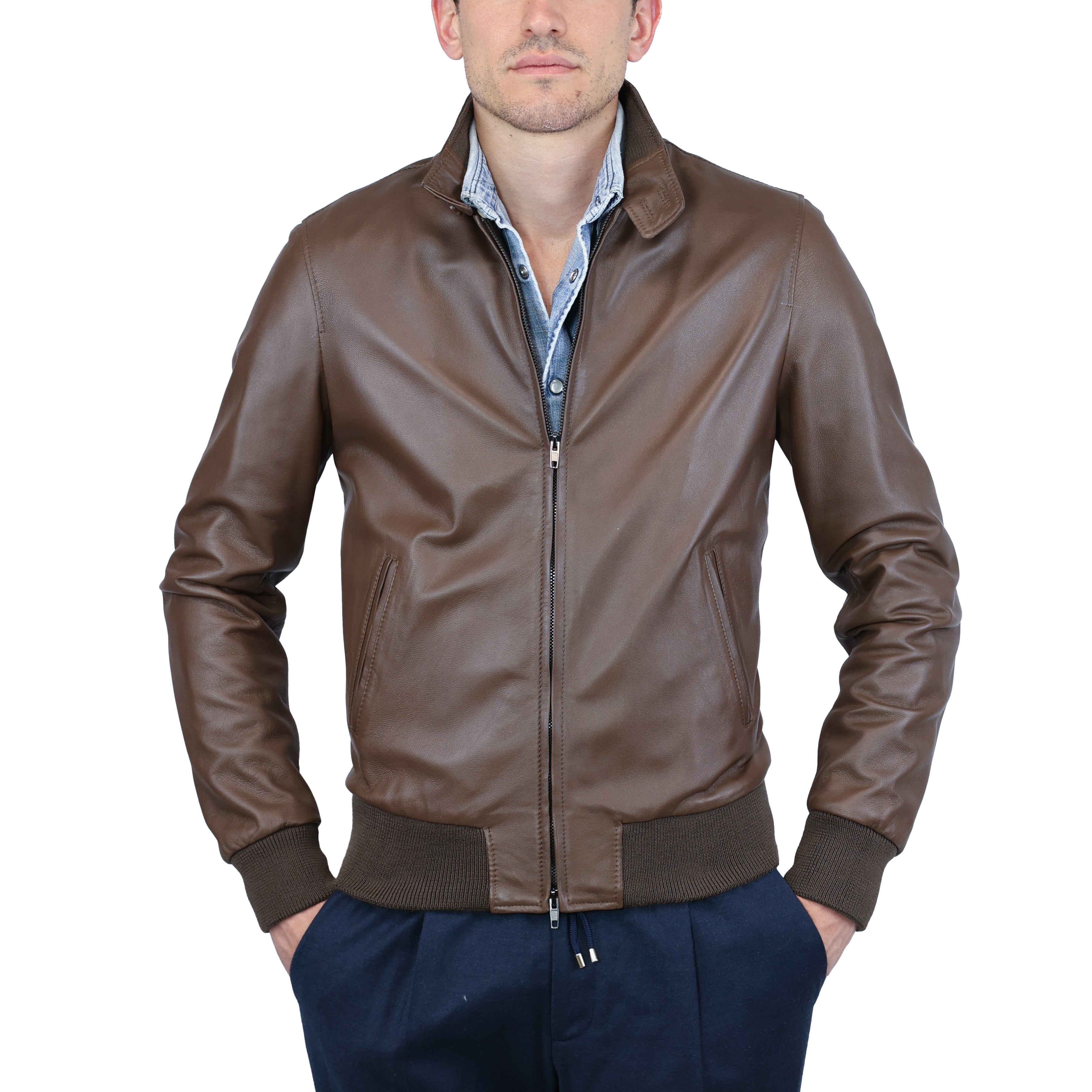 Bomber in pelle 89LNATA
