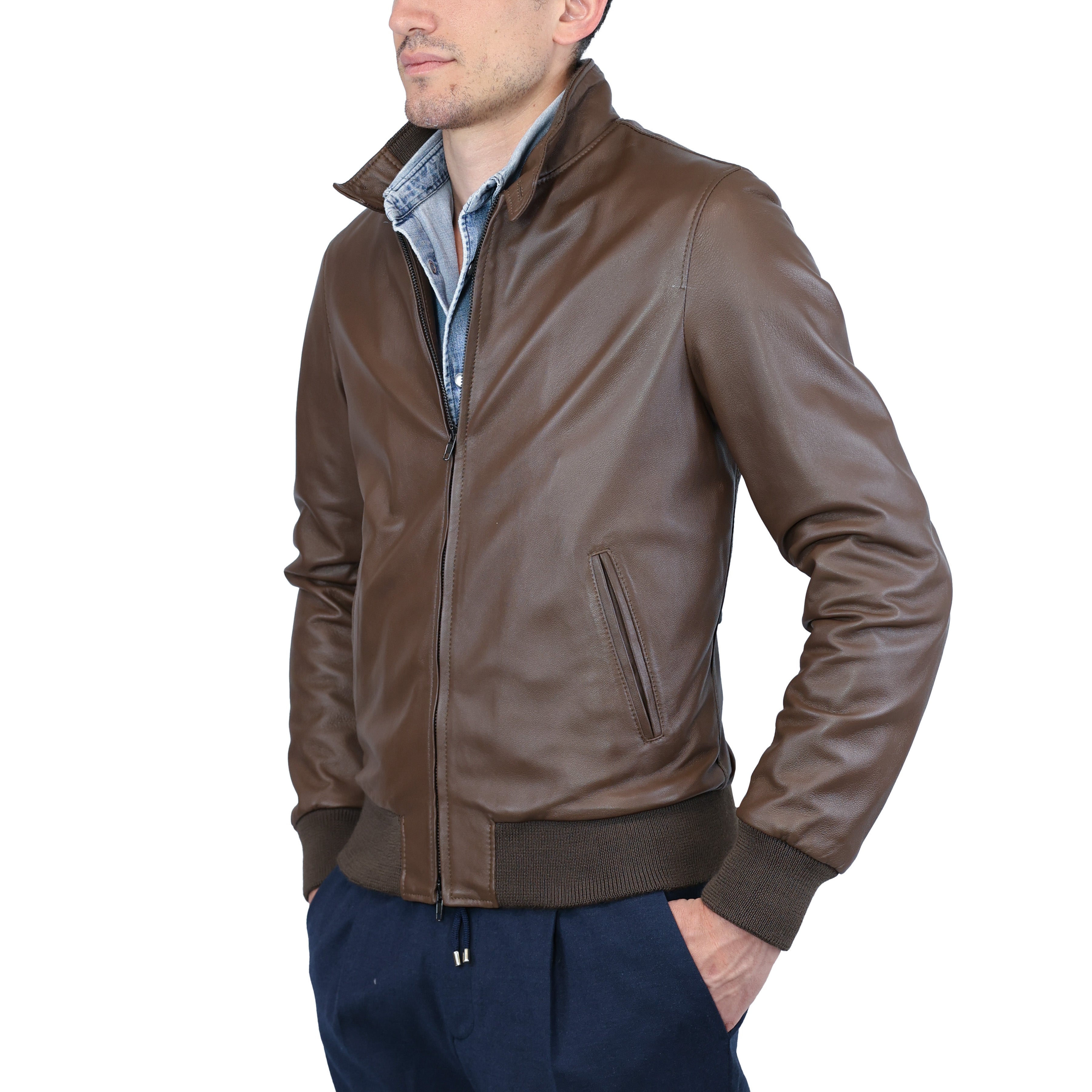 Bomber in pelle 89LNATA