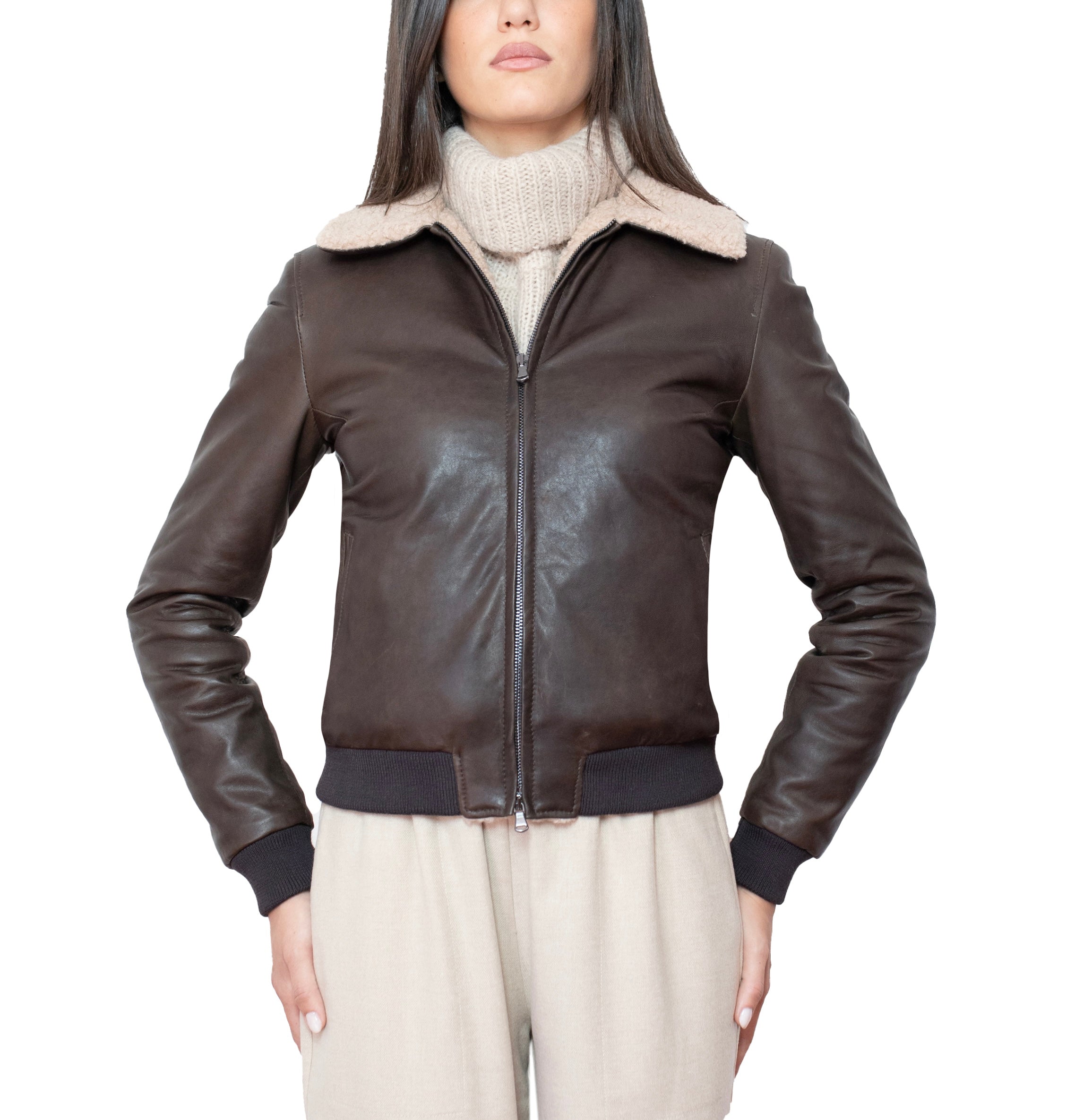 Lederjacke 89MAECO