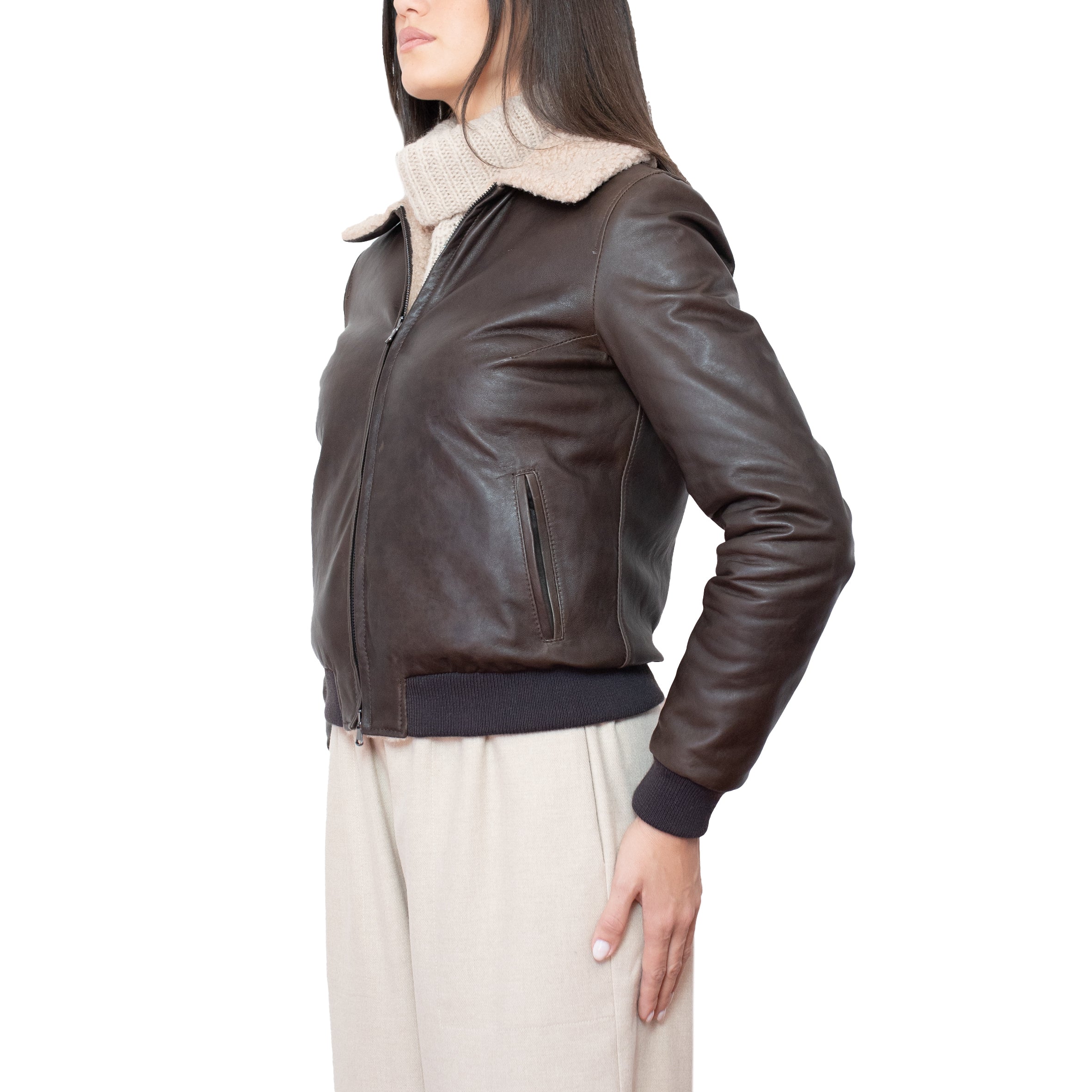Lederjacke 89MAECO