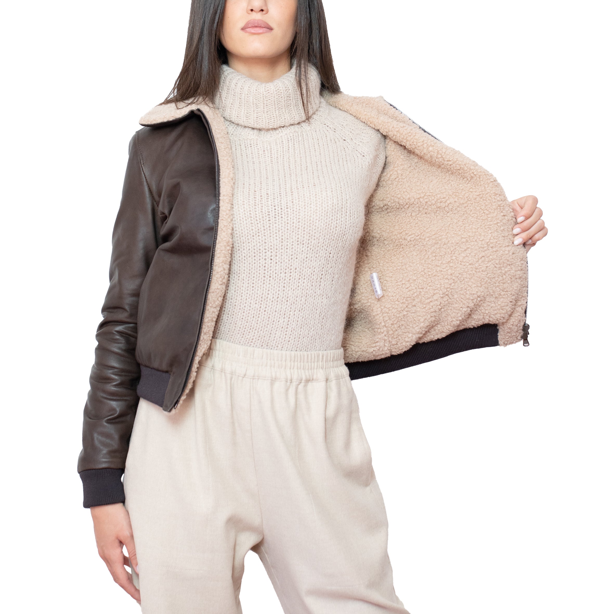 Lederjacke 89MAECO