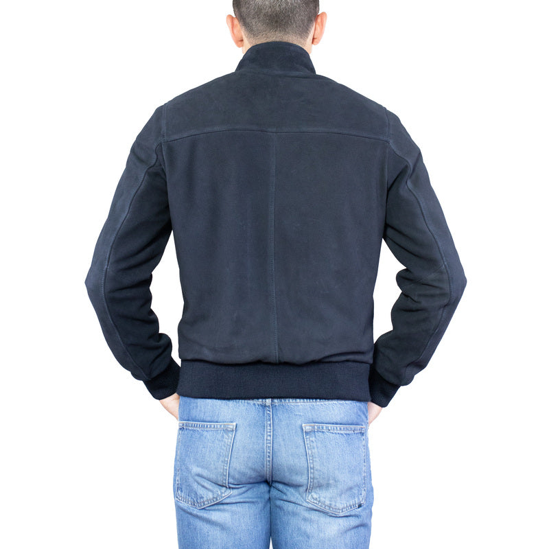 89MSUBL chaqueta bomber de cuero