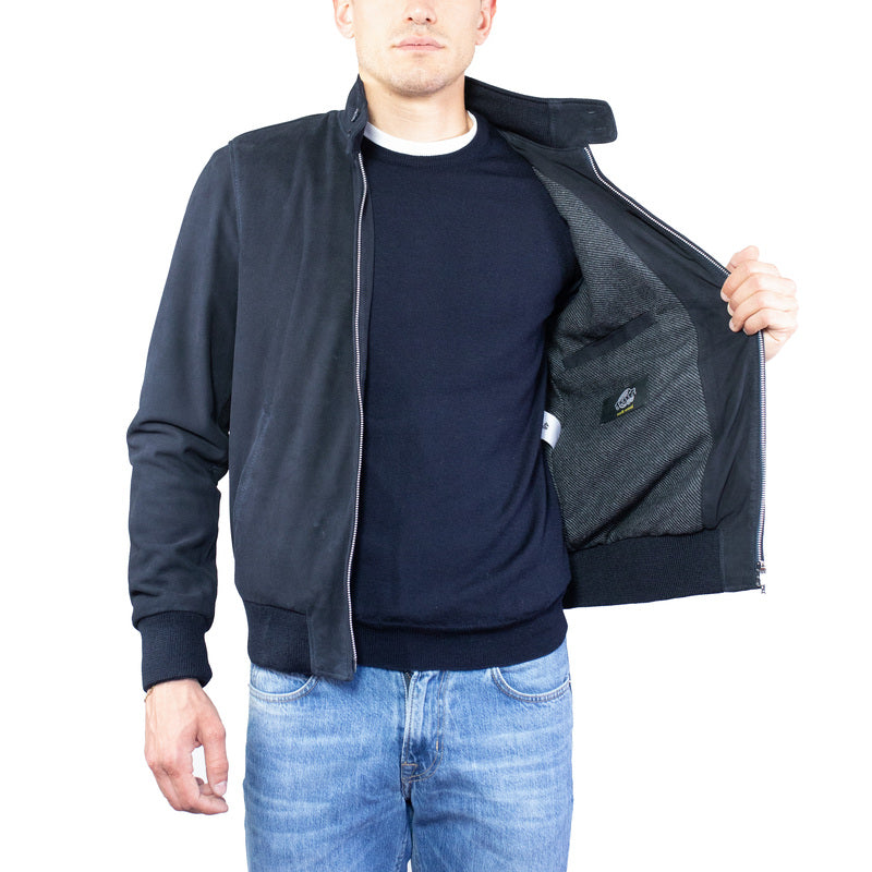 89MSUBL chaqueta bomber de cuero