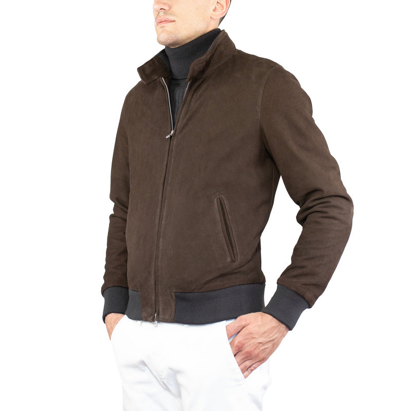 Leather bomber 89MSUMA