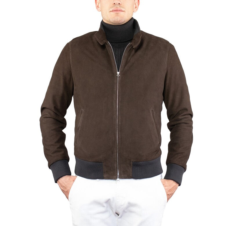 Leather bomber 89MSUMA