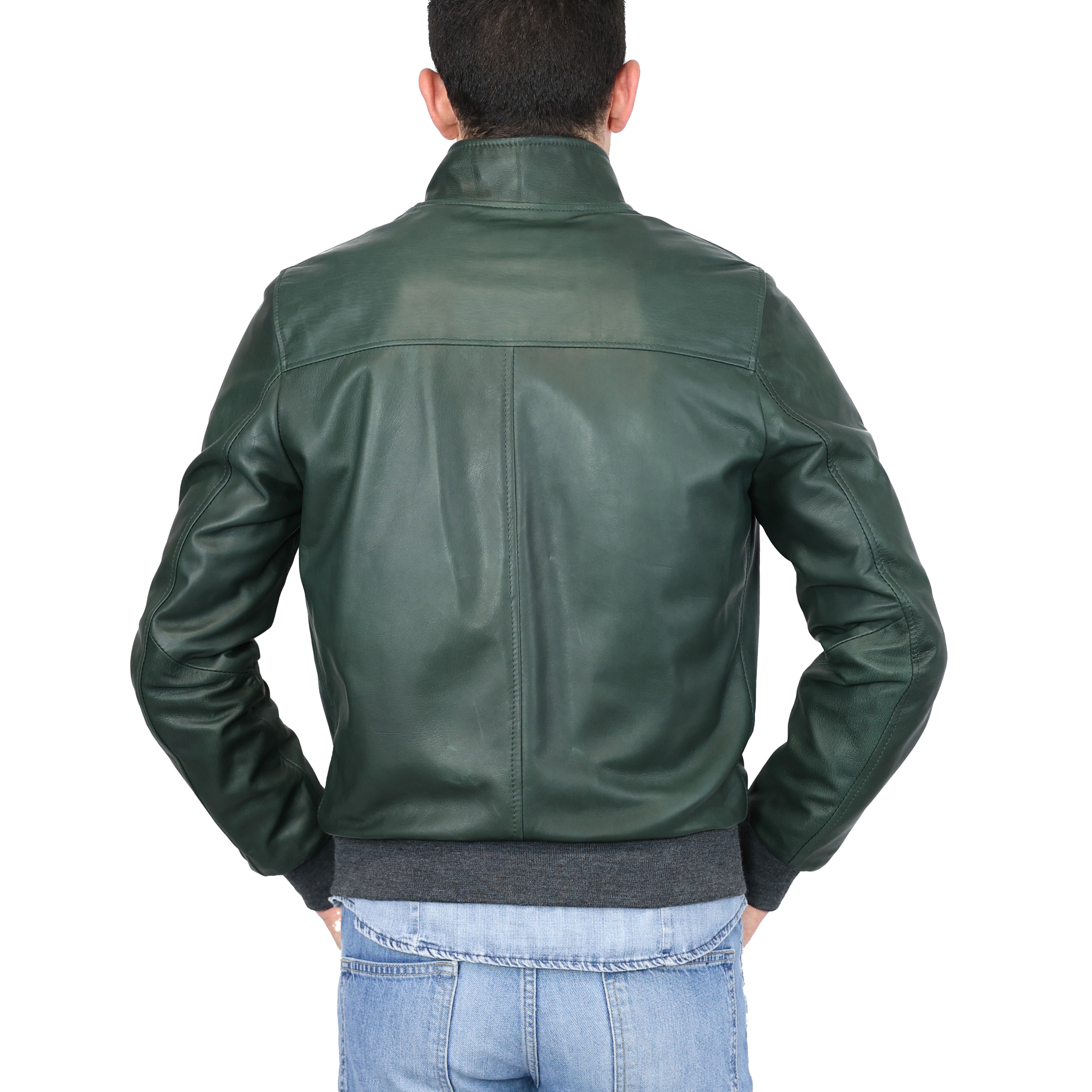 Leather bomber 89NAENG