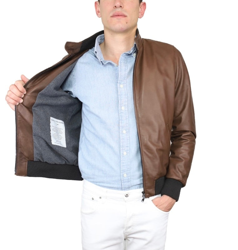 Leather jacket 89NATCI