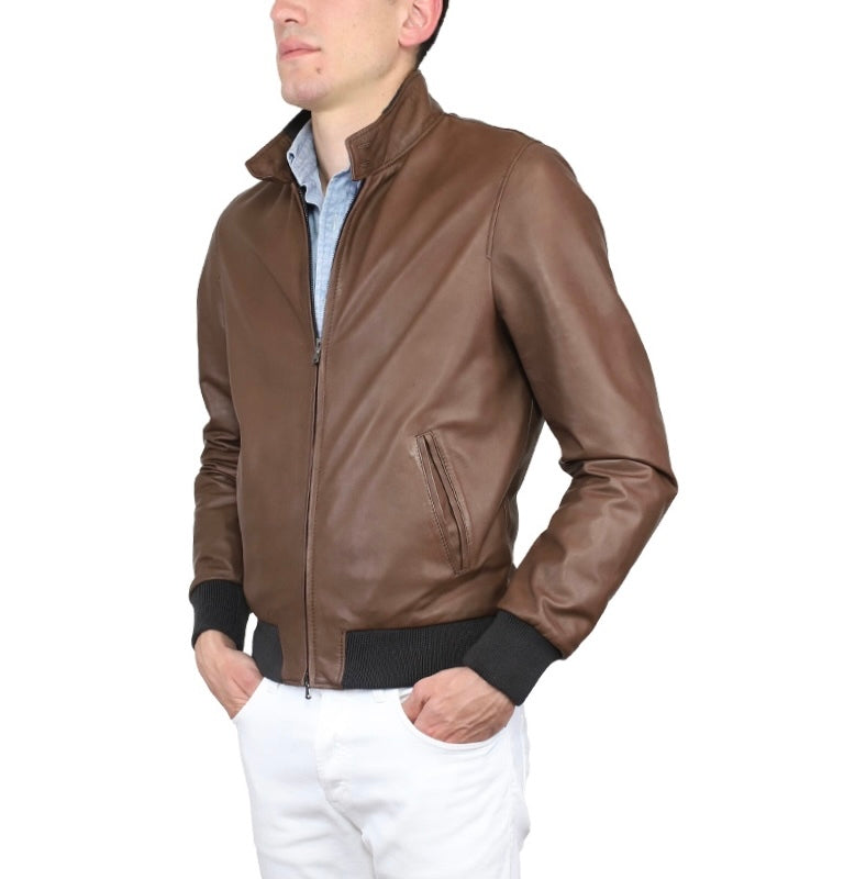 Leather jacket 89NATCI