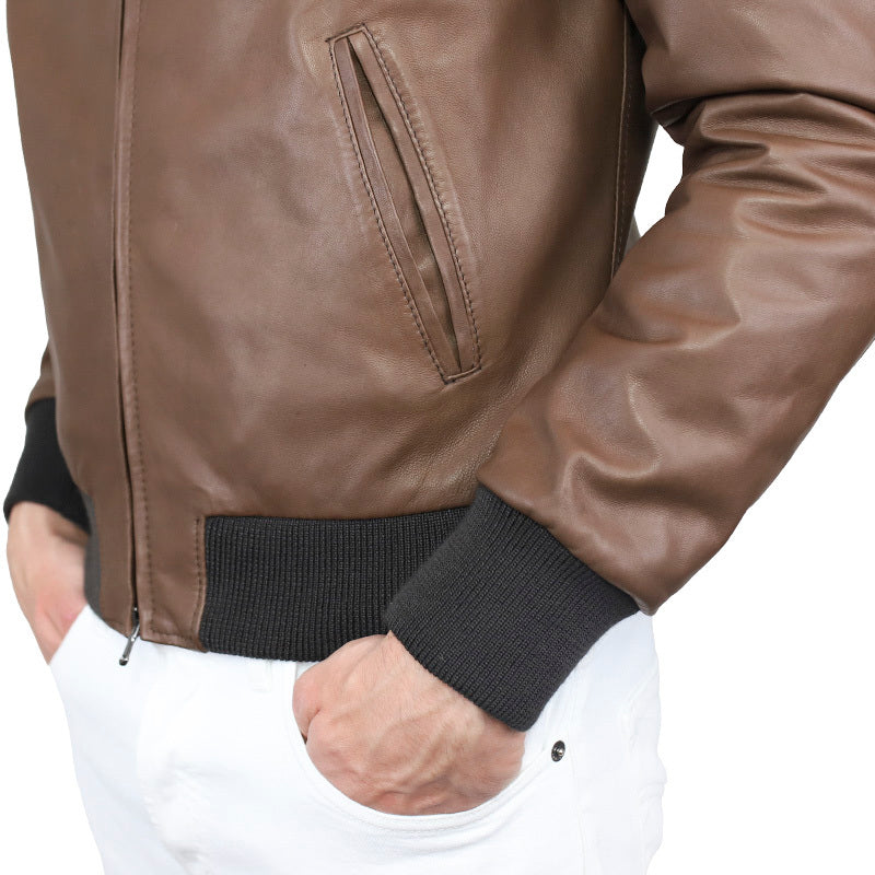 Leather jacket 89NATCI