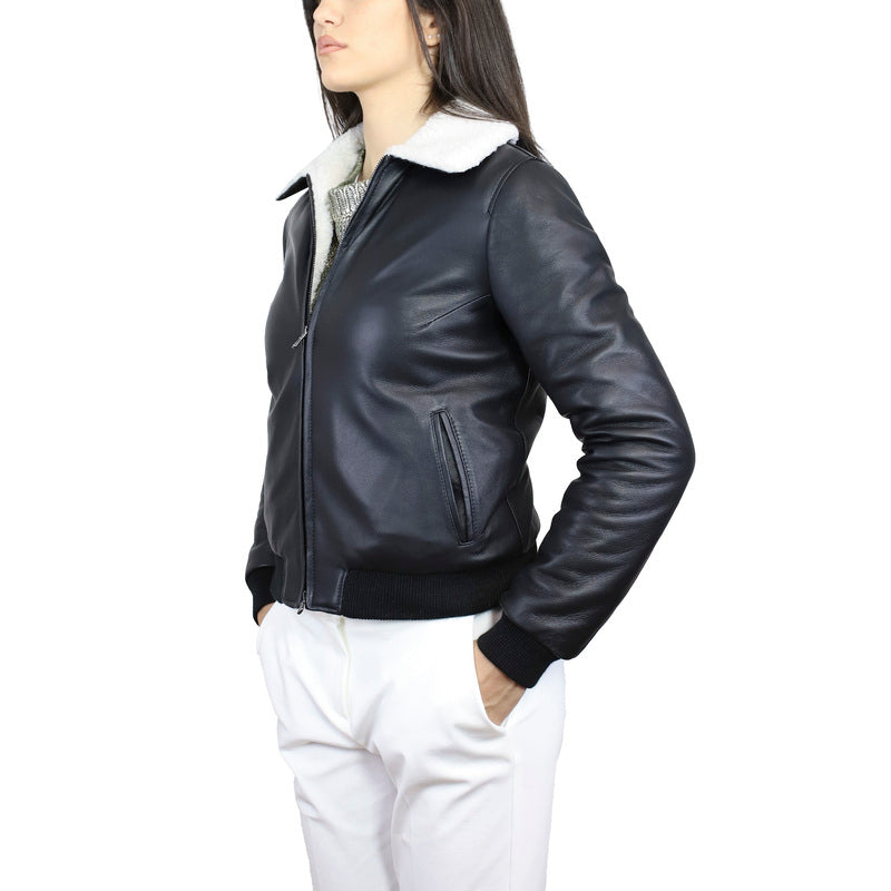 Bomber in pelle 89NBECO