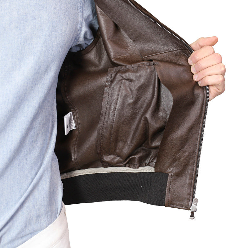 Veste en cuir 89PSSMA