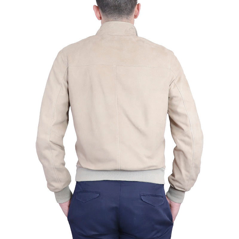 Chaqueta bomber de cuero 89PSULI