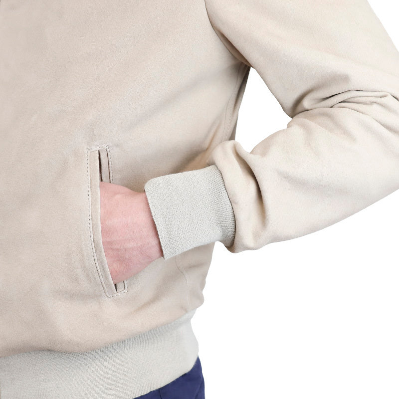 Chaqueta bomber de cuero 89PSULI