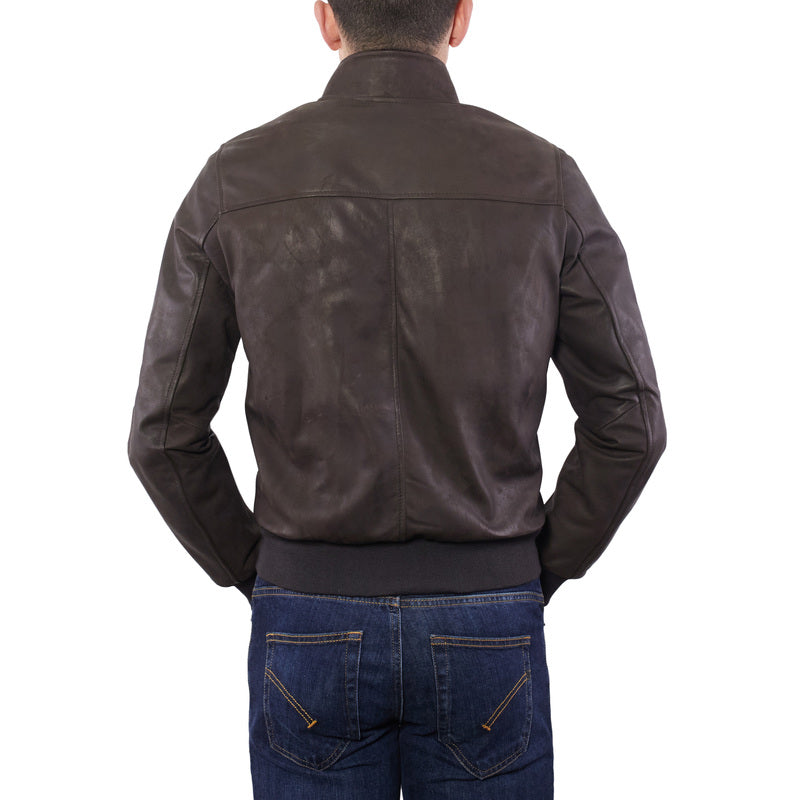Leather bomber 89PVIBR