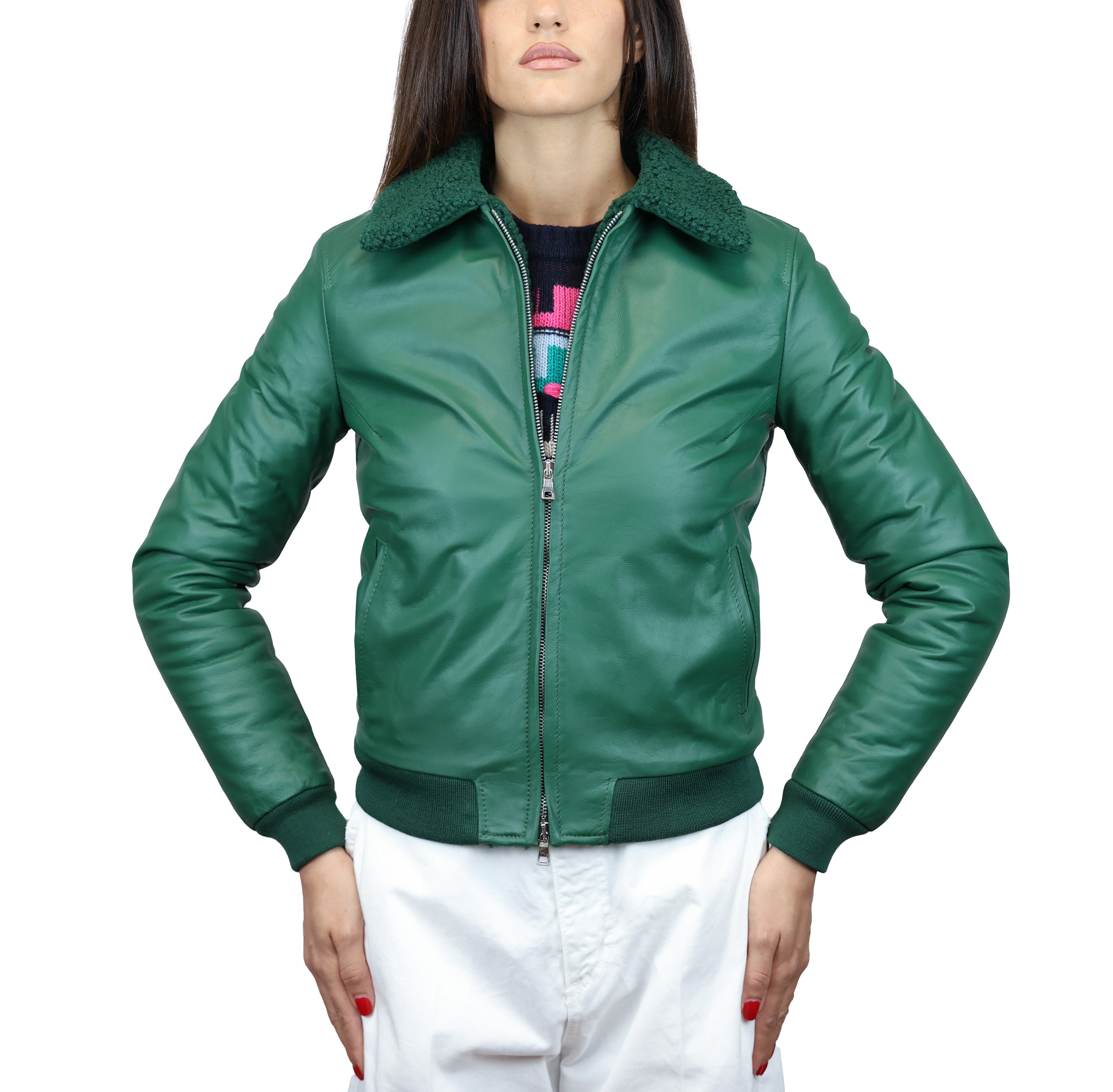 Bomber in pelle 89VEECO