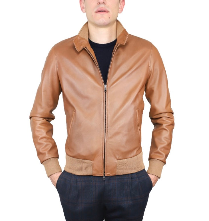 Bomber in pelle 89LNACU