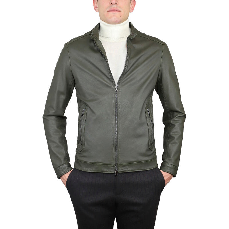 Biker in pelle 90WNAOL