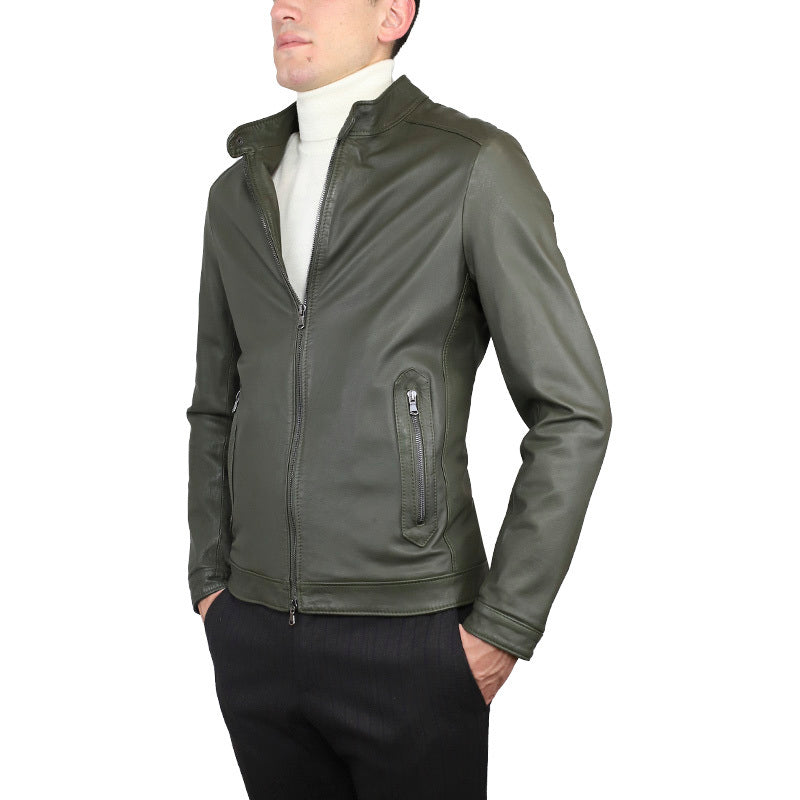 Biker in pelle 90WNAOL
