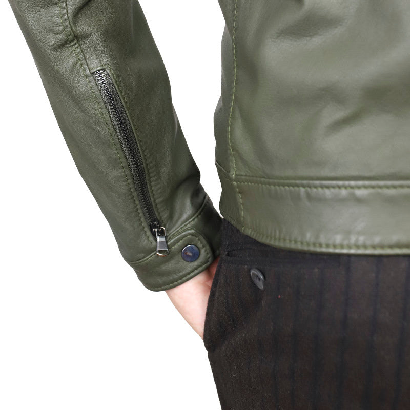 Biker in pelle 90WNAOL