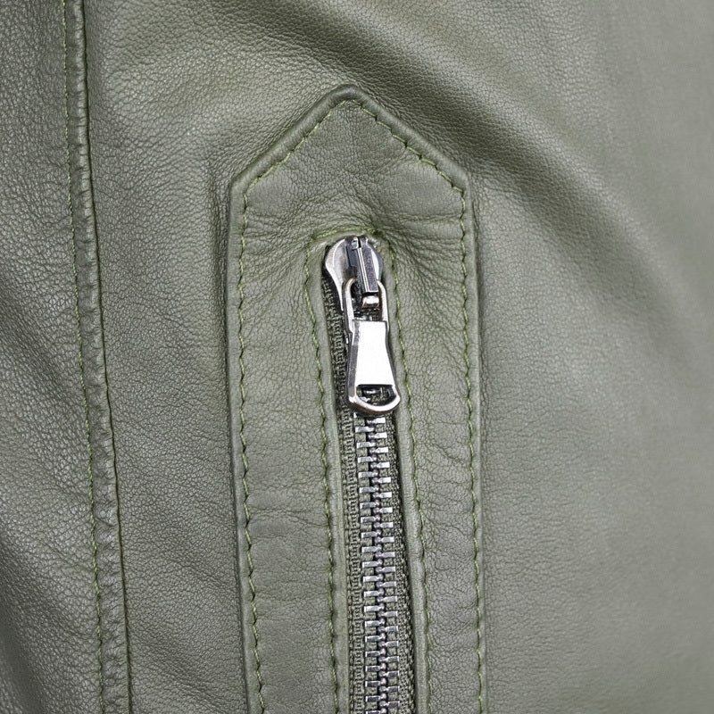 Biker in pelle 90WNAOL