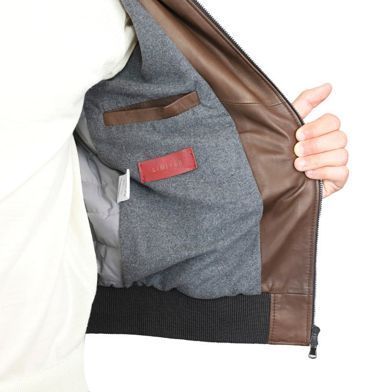 Bomber in pelle 91LNACI