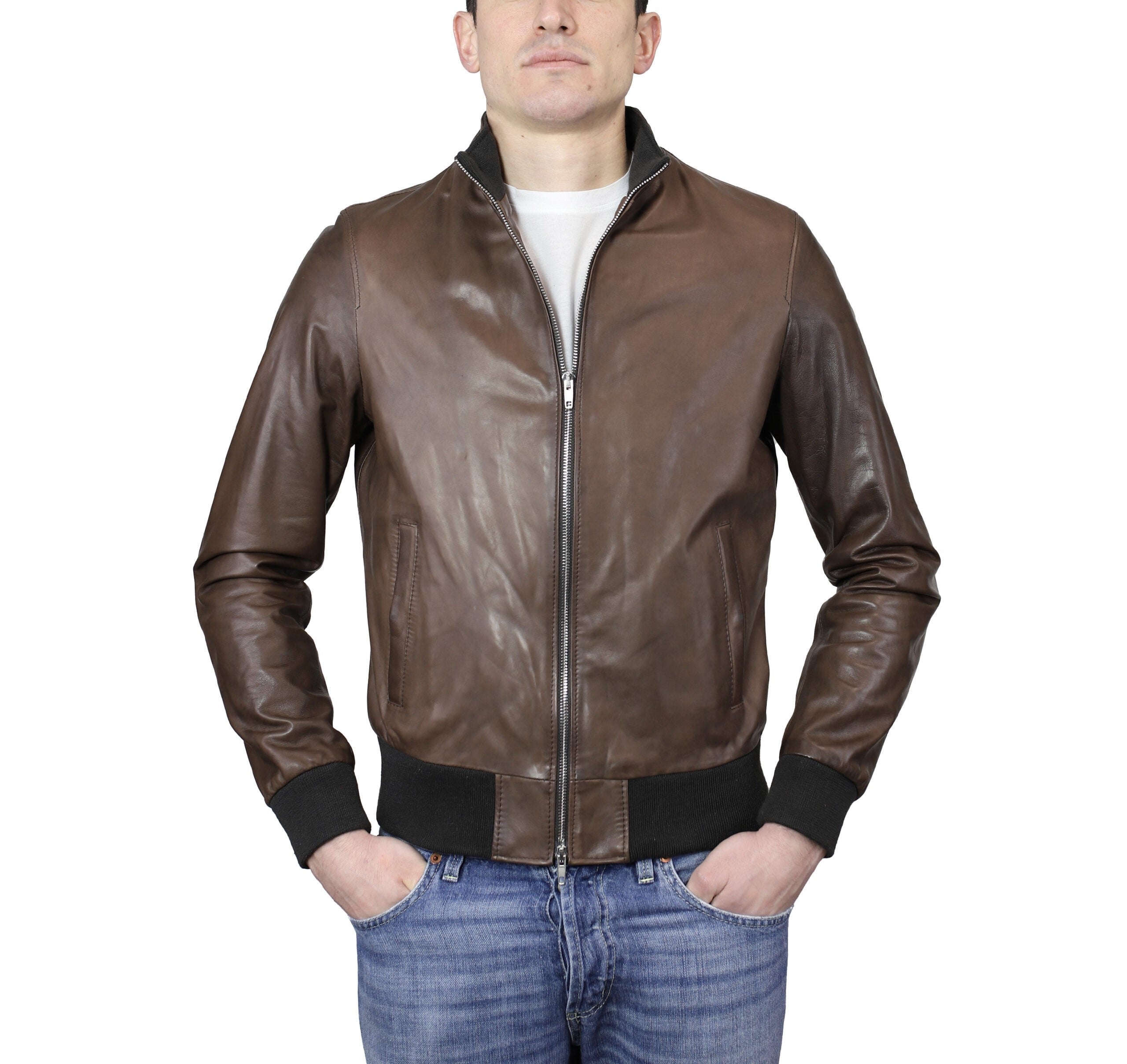 Bomber in pelle 91LNACI